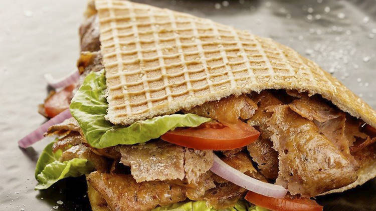doner kebab sandwich